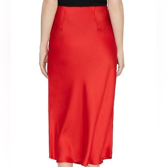 Sanctuary Red Slip Midi Skirt. Size S. - Picture 3 of 6